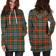 Caledonia Ancient Tartan Plaid Hoodie Dress