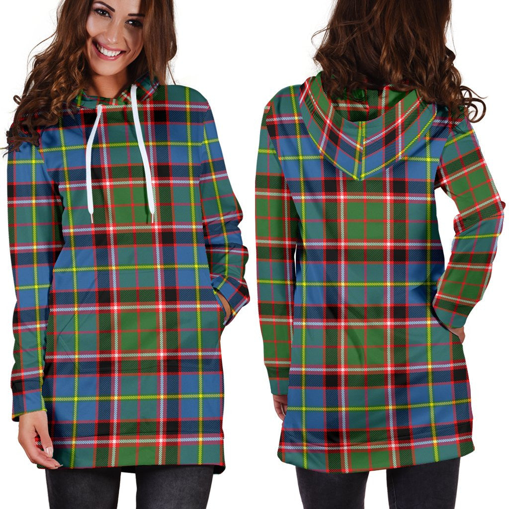 Stirling & Bannockburn District Tartan Plaid Hoodie Dress