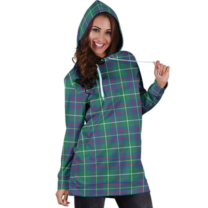 Inglis Ancient Tartan Plaid Hoodie Dress