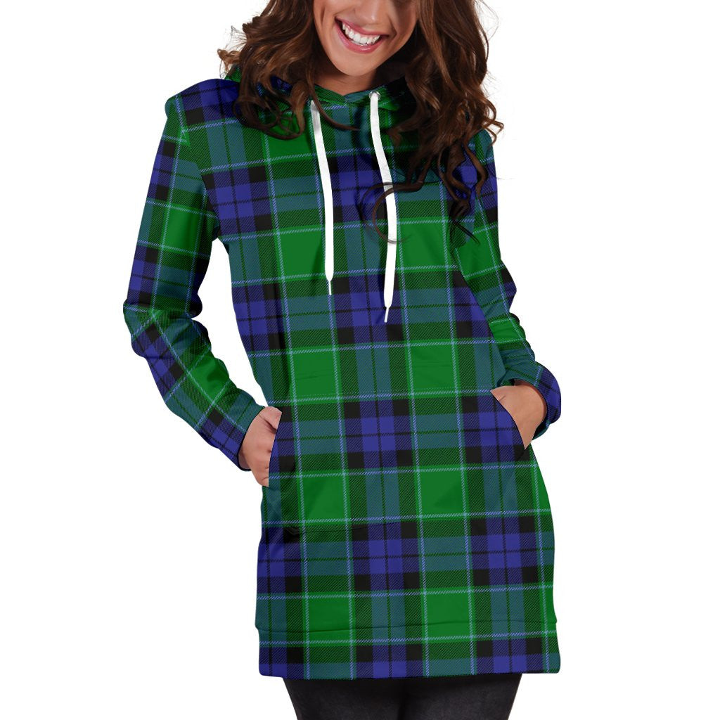 Graham of Menteith Modern Tartan Plaid Hoodie Dress