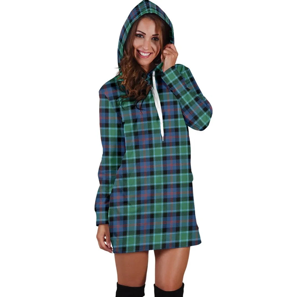 MacTaggart Ancient Tartan Plaid Hoodie Dress