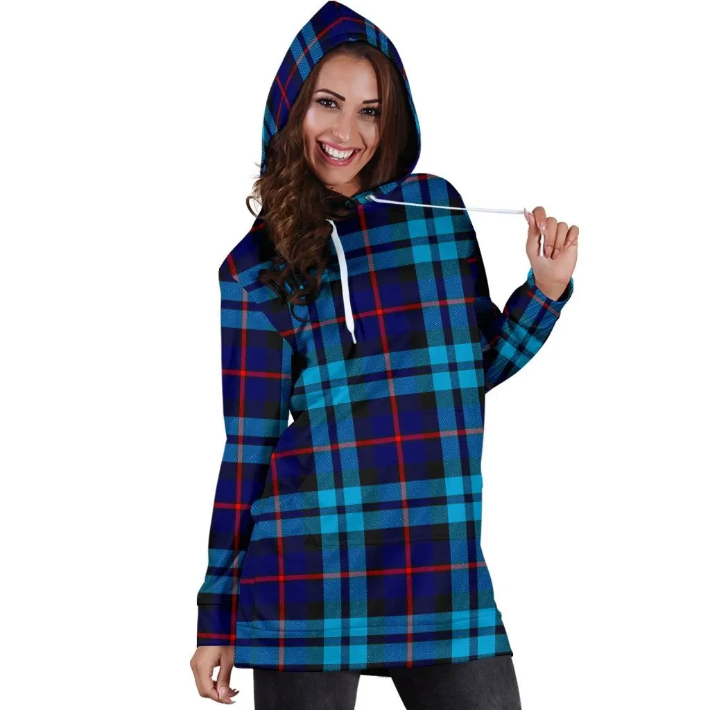 McCorquodale Tartan Plaid Hoodie Dress