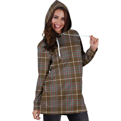 MacIntyre Hunting Weathered Tartan Plaid Hoodie Dress