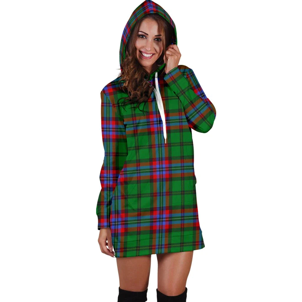 McGeachie Tartan Plaid Hoodie Dress