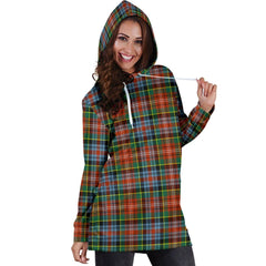 Caledonia Ancient Tartan Plaid Hoodie Dress