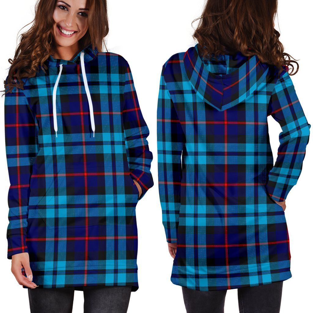 McCorquodale Tartan Plaid Hoodie Dress