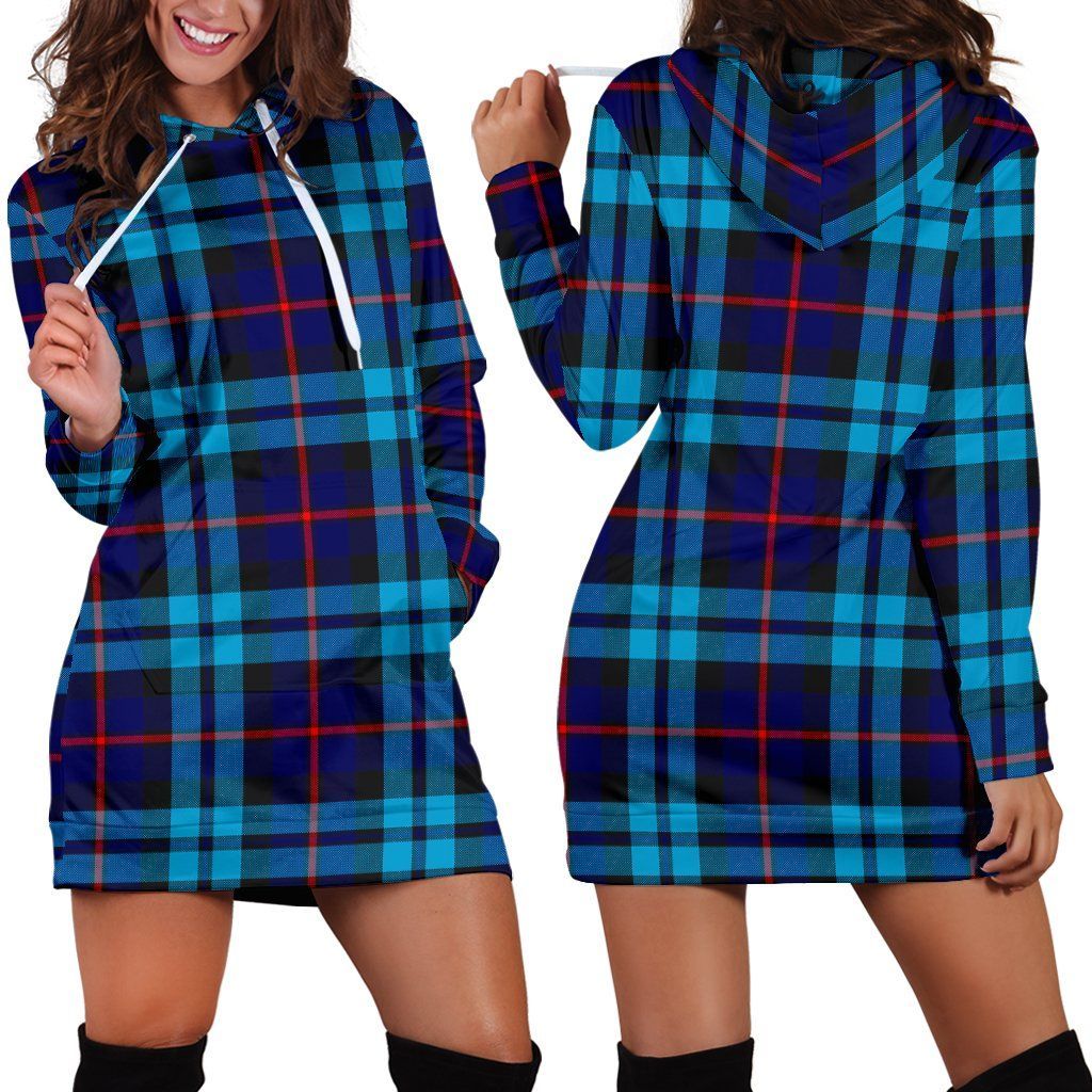 McCorquodale Tartan Plaid Hoodie Dress