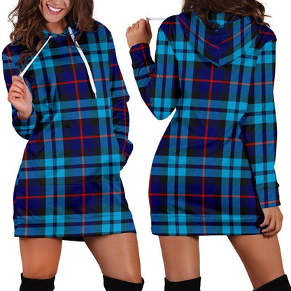 McCorquodale Tartan Plaid Hoodie Dress