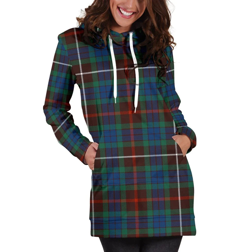 Fraser Hunting Ancient Tartan Plaid Hoodie Dress
