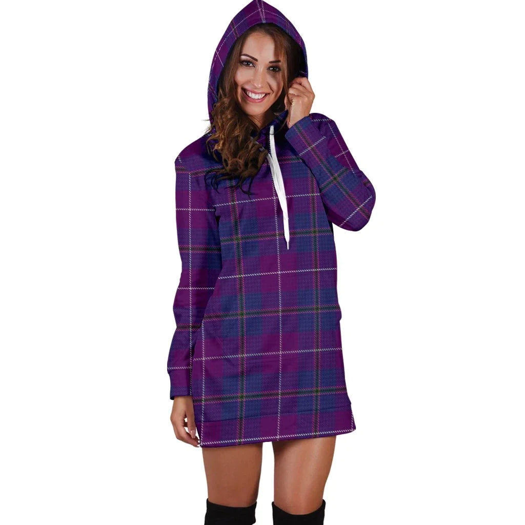 Pride of Glencoe Tartan Plaid Hoodie Dress