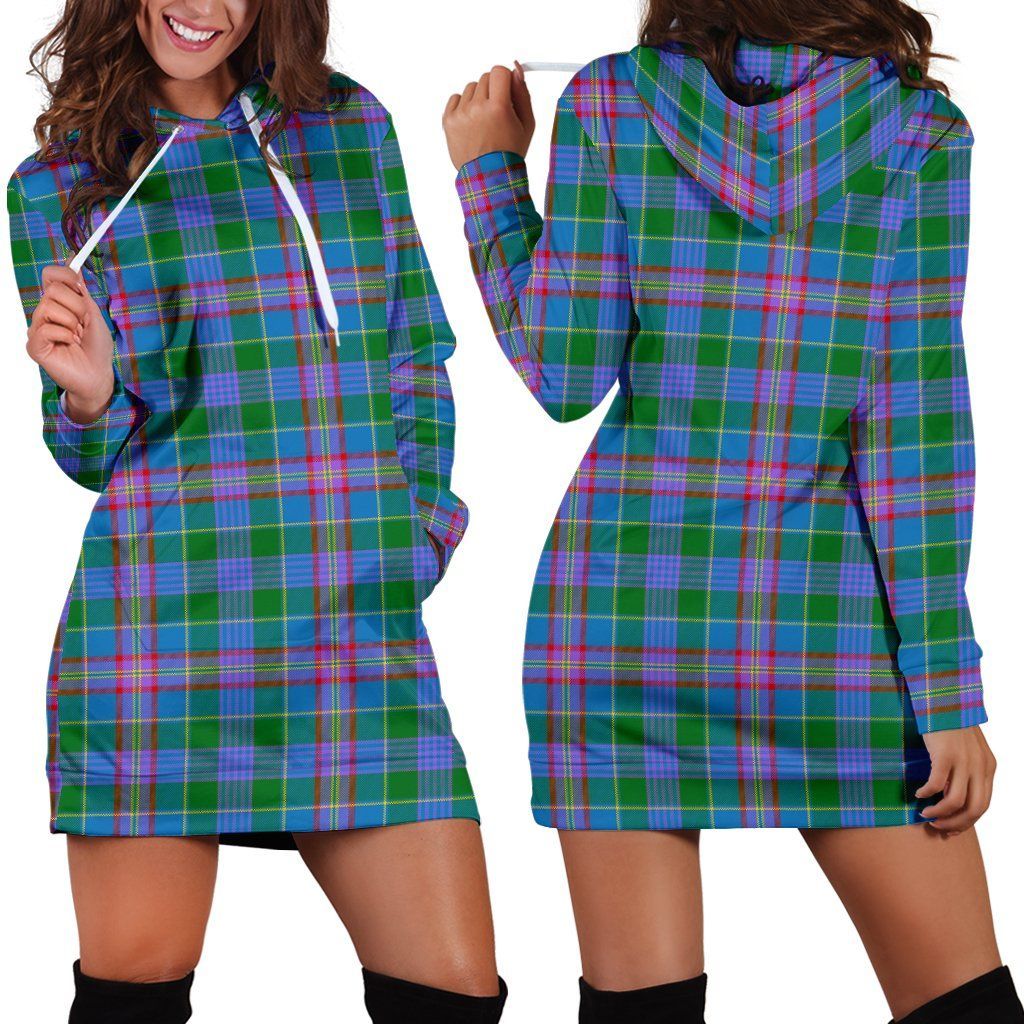 Ralston Tartan Plaid Hoodie Dress