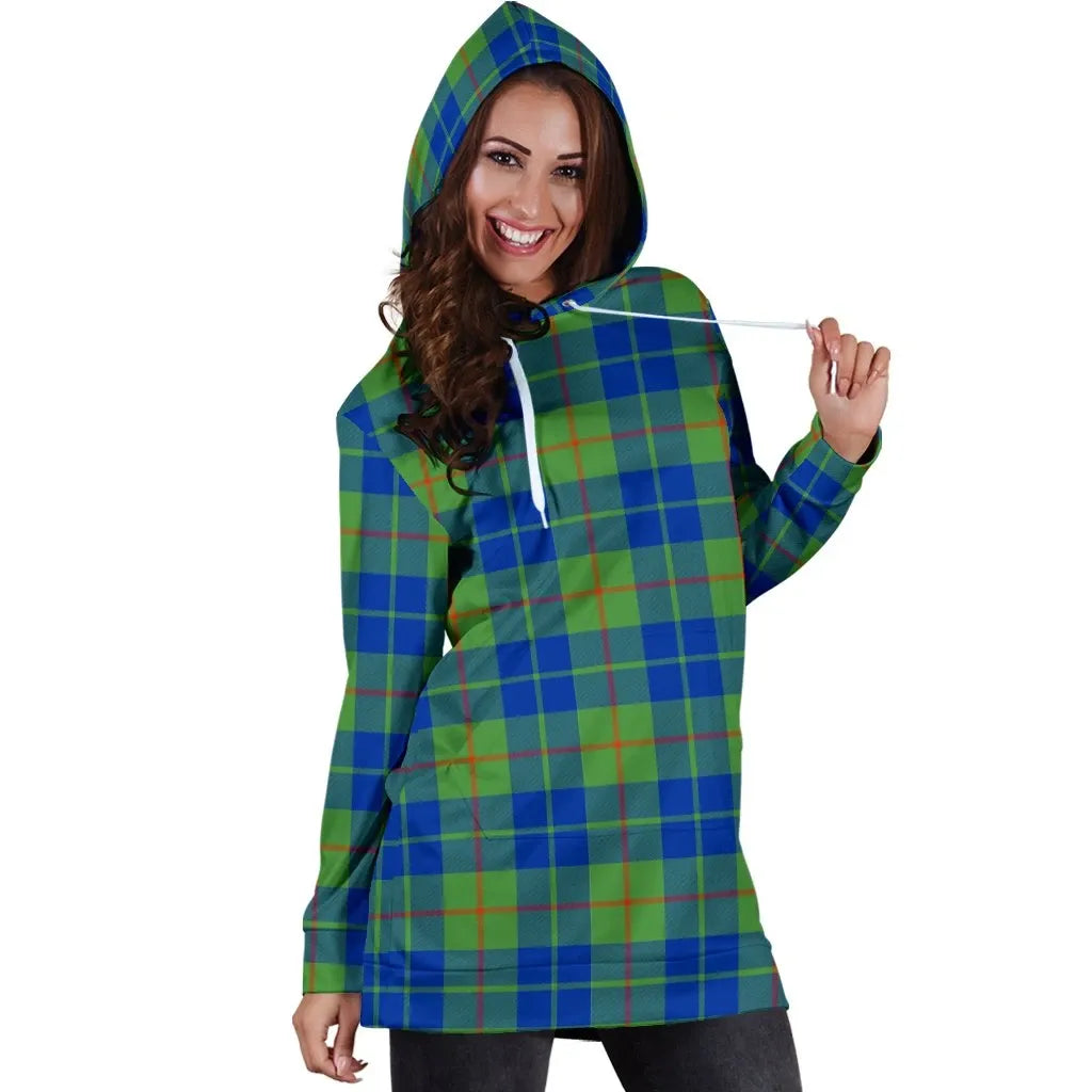 Barclay Hunting Ancient Tartan Plaid Hoodie Dress