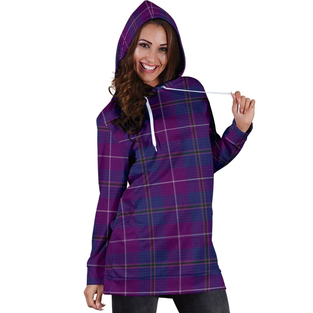 Pride of Glencoe Tartan Plaid Hoodie Dress