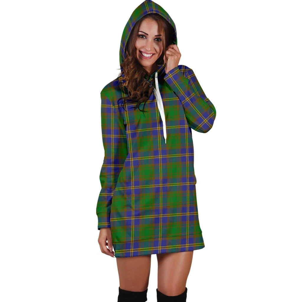 Strange of Balkaskie Tartan Plaid Hoodie Dress