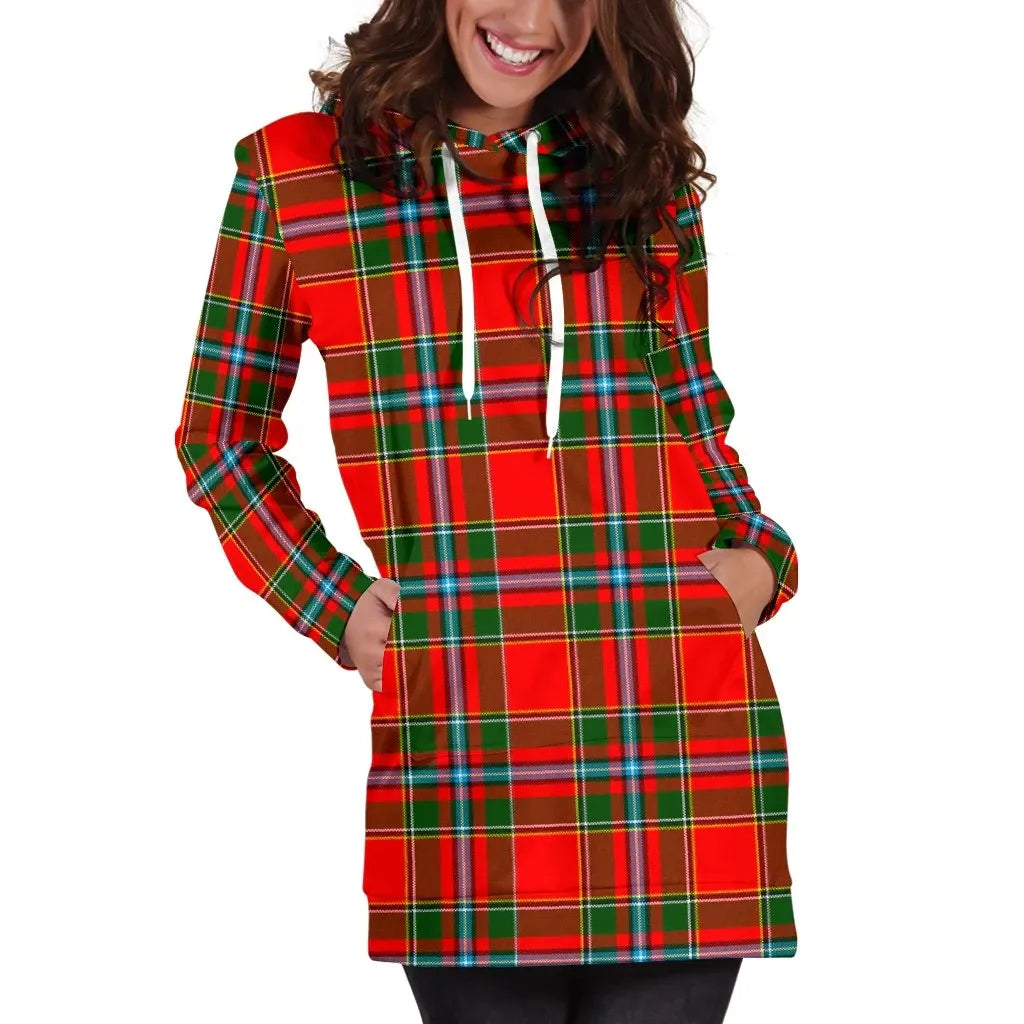 Drummond of Perth Tartan Plaid Hoodie Dress