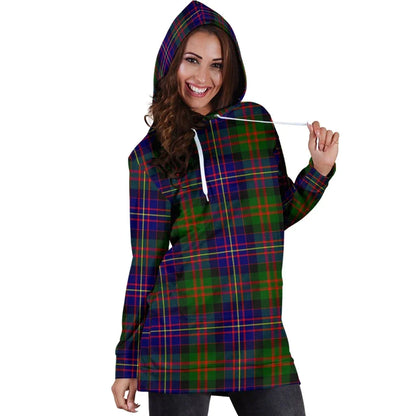 Cameron of Erracht Modern Tartan Plaid Hoodie Dress