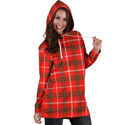 Duke of Rothesay Modern Tartan Plaid Hoodie Dress