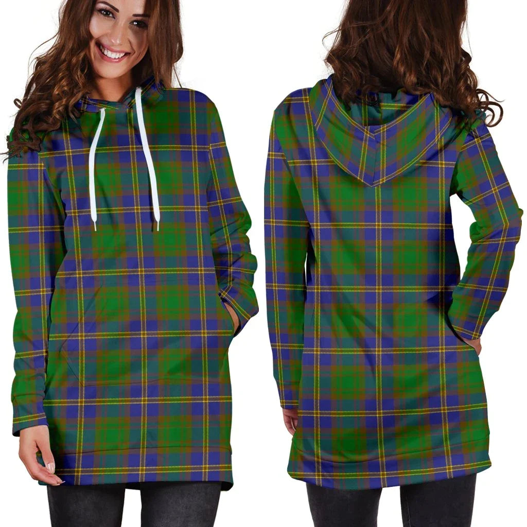 Strange of Balkaskie Tartan Plaid Hoodie Dress