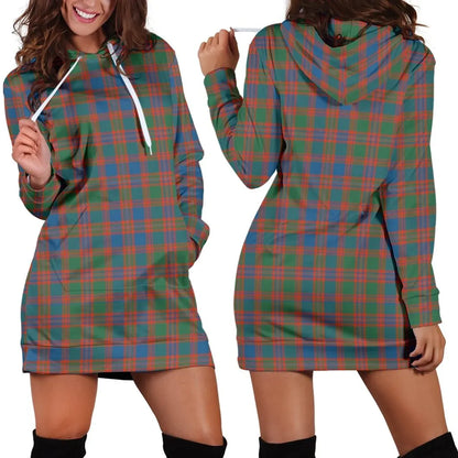 MacIntyre Ancient Tartan Plaid Hoodie Dress