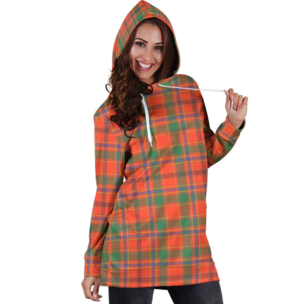 Munro Ancient Tartan Plaid Hoodie Dress