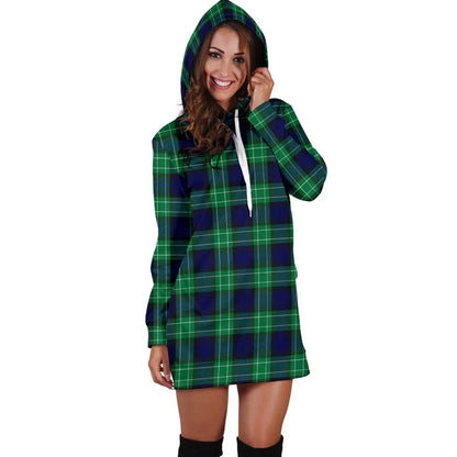 Abercrombie Tartan Plaid Hoodie Dress