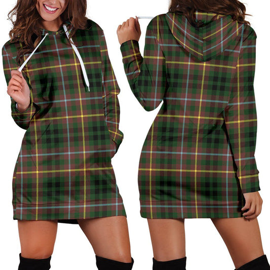 Buchanan Hunting Tartan Plaid Hoodie Dress