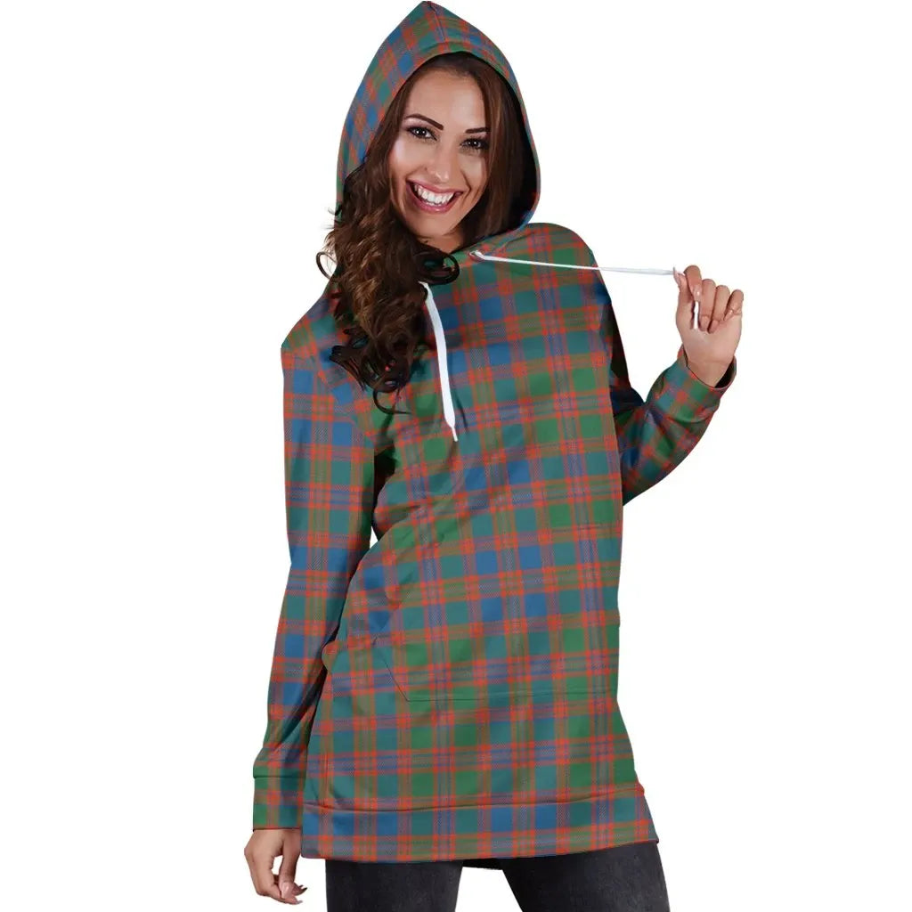 MacIntyre Ancient Tartan Plaid Hoodie Dress