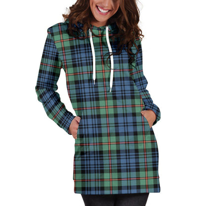 MacKinlay Ancient Tartan Plaid Hoodie Dress