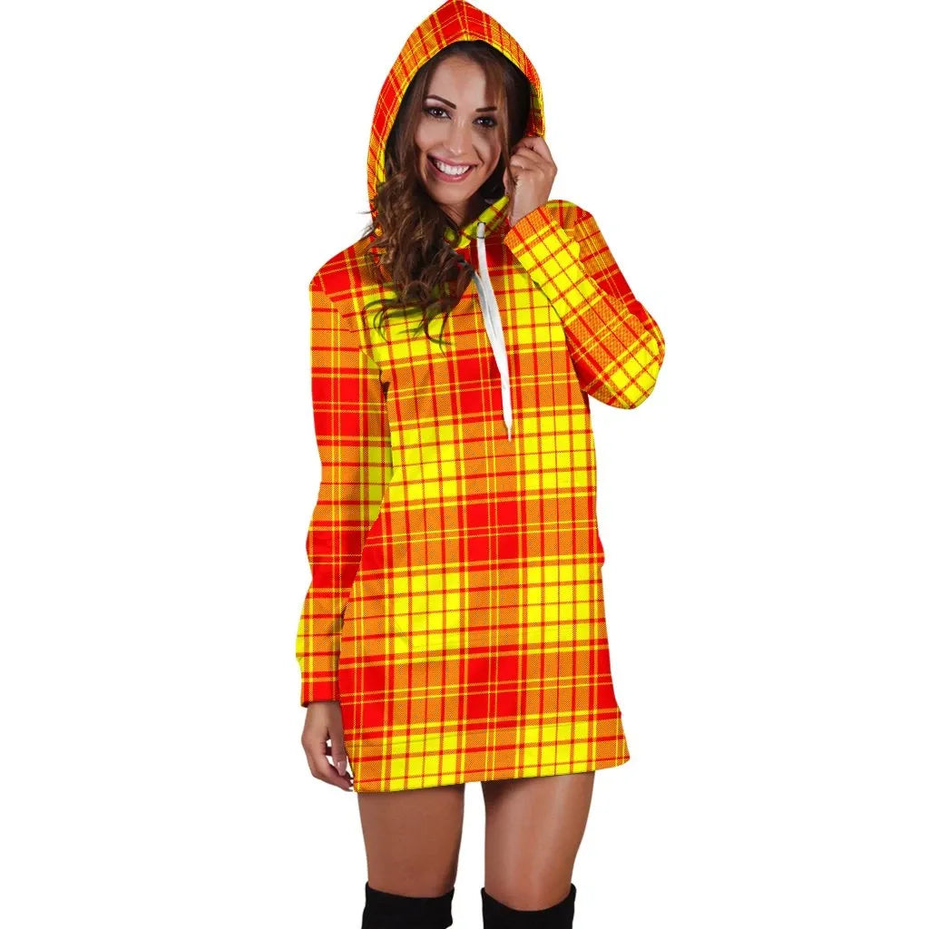 MacMillan Clan Tartan Plaid Hoodie Dress