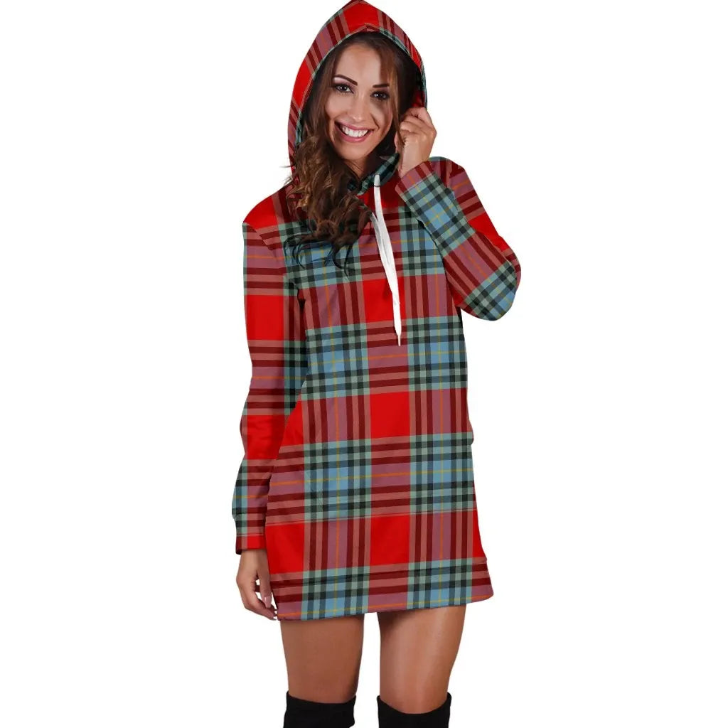 MacLeay Tartan Plaid Hoodie Dress