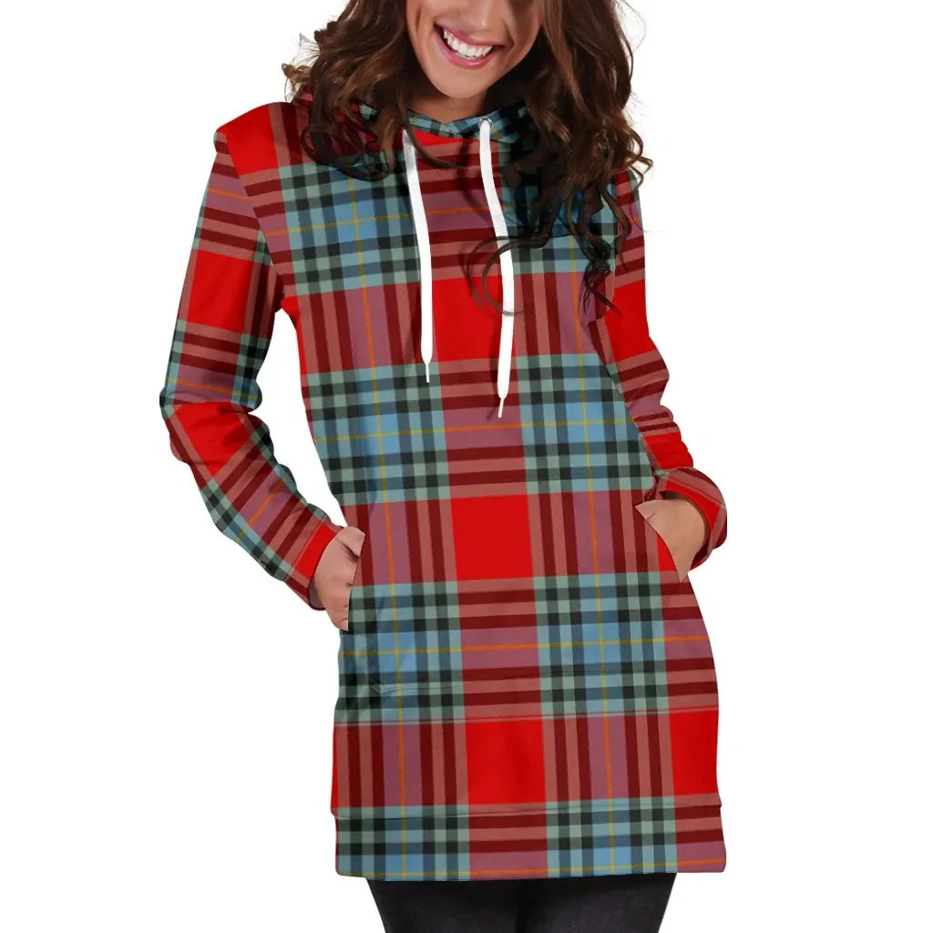 MacLeay Tartan Plaid Hoodie Dress