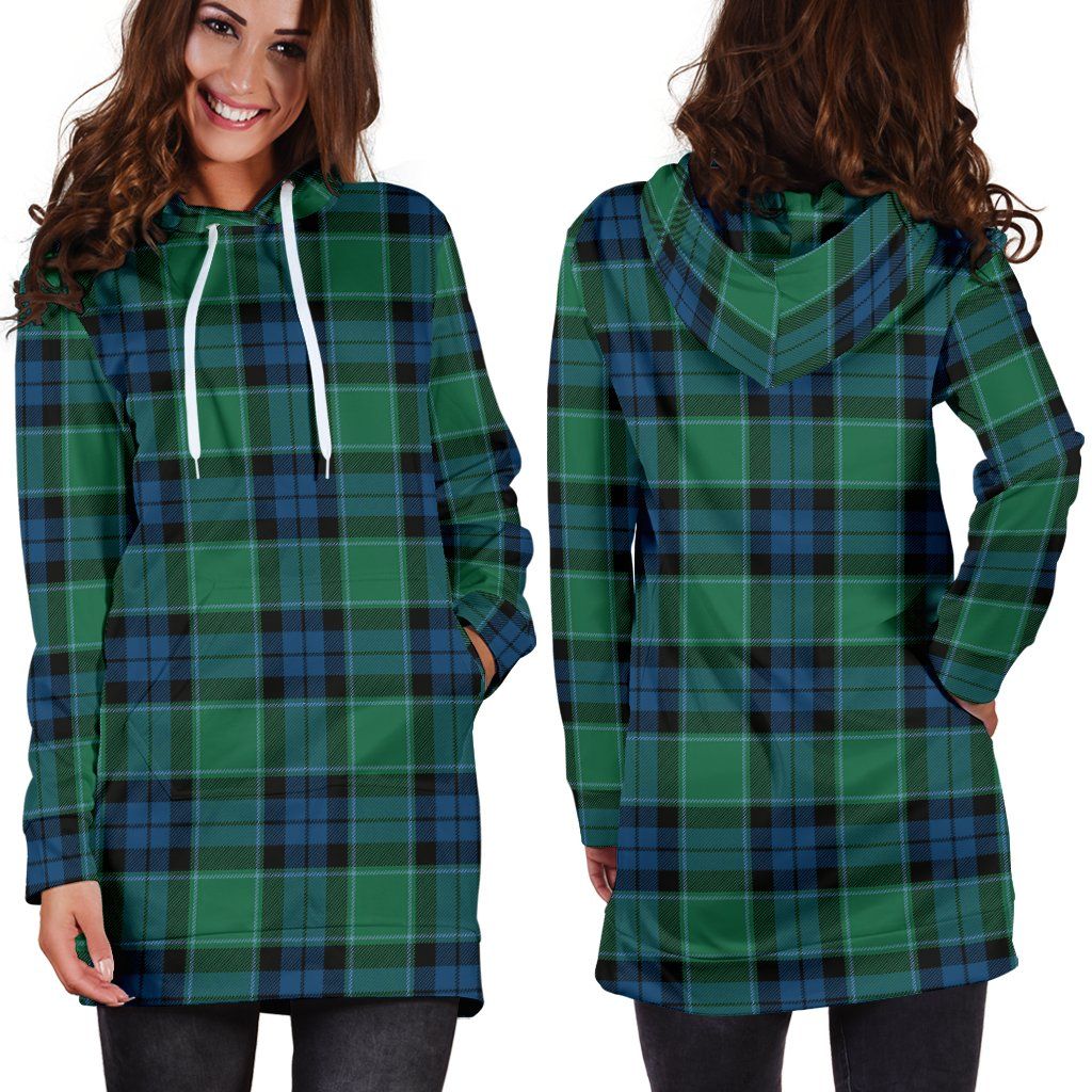 Graham of Menteith Ancient Tartan Plaid Hoodie Dress