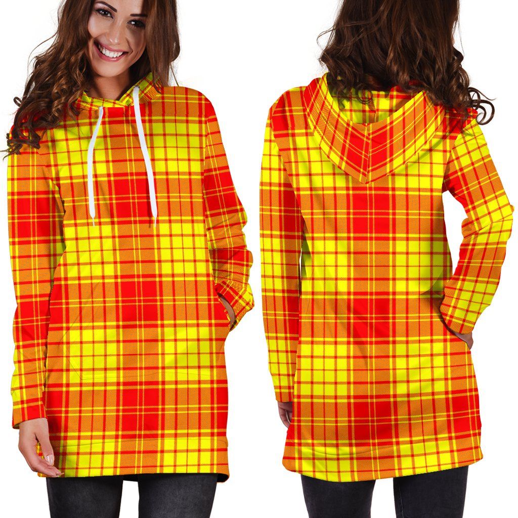 MacMillan Clan Tartan Plaid Hoodie Dress