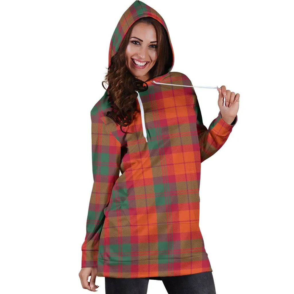 MacNab Ancient Tartan Plaid Hoodie Dress