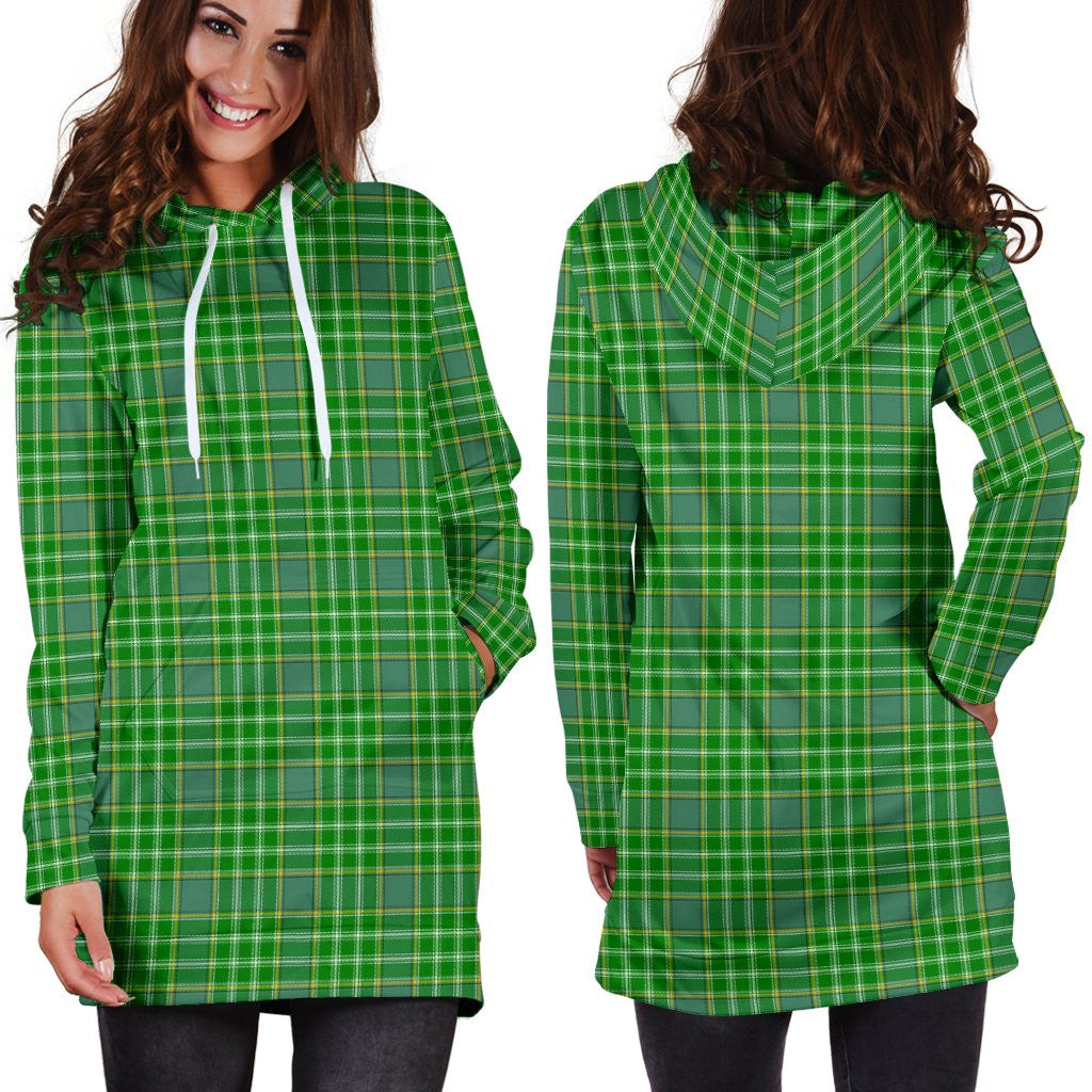 Currie Tartan Plaid Hoodie Dress