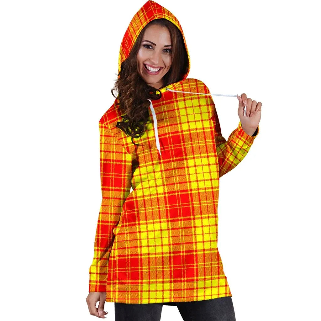 MacMillan Clan Tartan Plaid Hoodie Dress