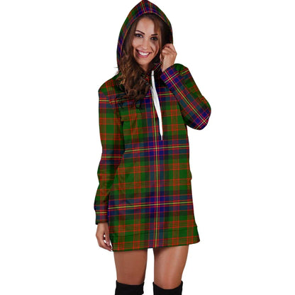 Cochrane Modern Tartan Plaid Hoodie Dress