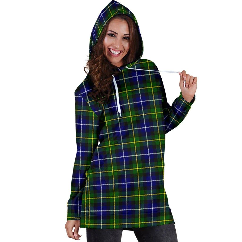 MacNeill of Barra Modern Tartan Plaid Hoodie Dress