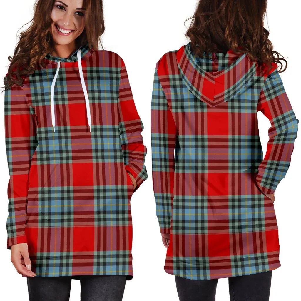 MacLeay Tartan Plaid Hoodie Dress