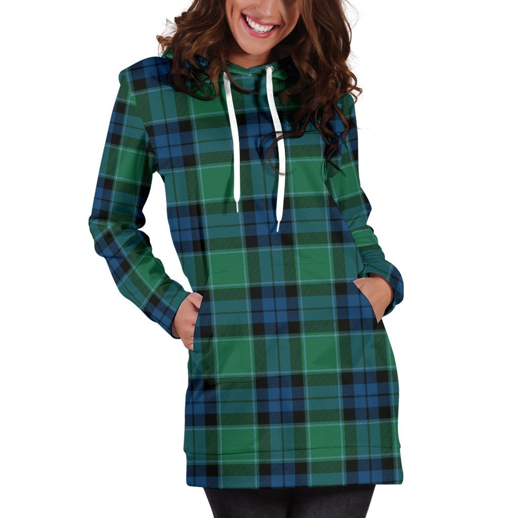 Graham of Menteith Ancient Tartan Plaid Hoodie Dress