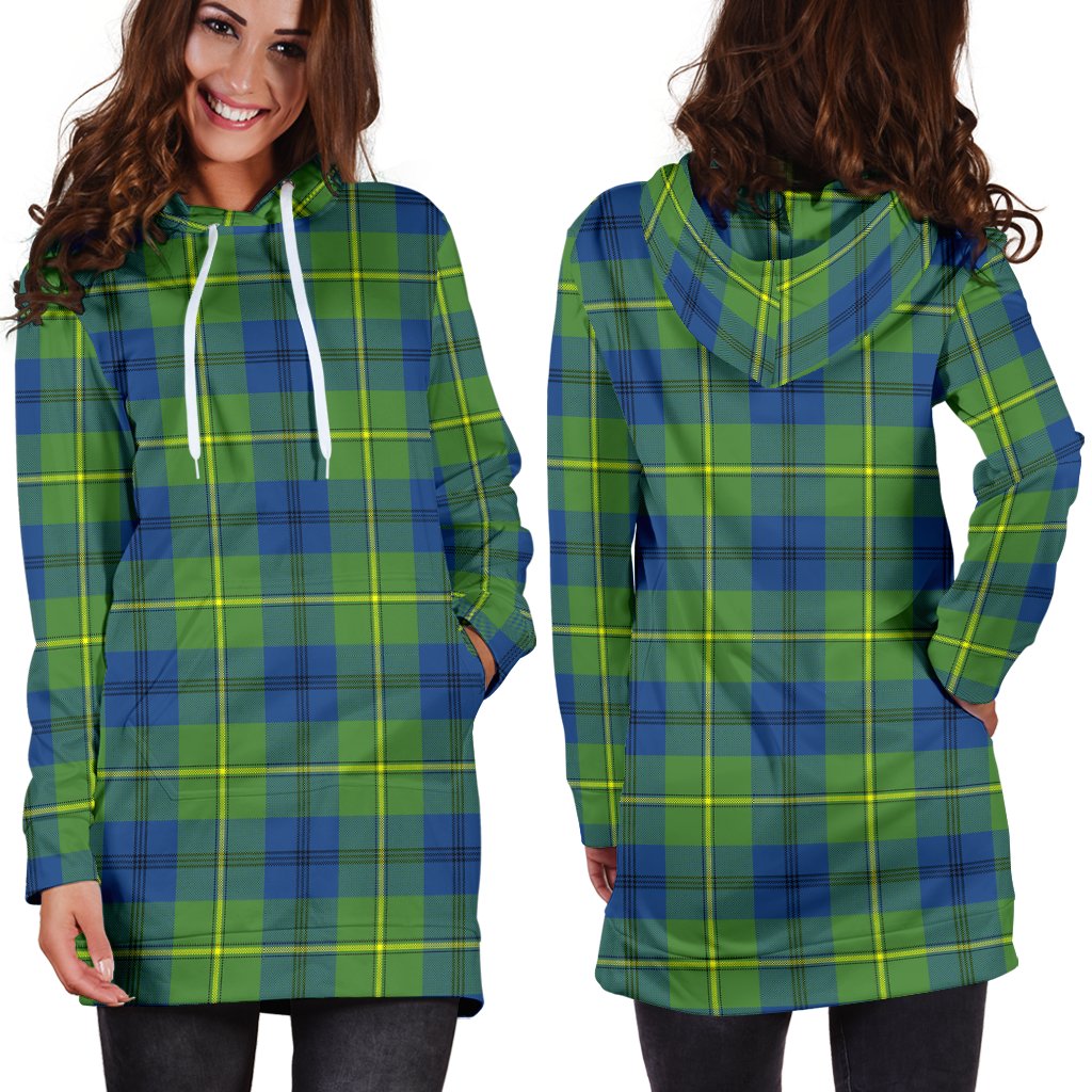 Johnston Ancient Tartan Plaid Hoodie Dress