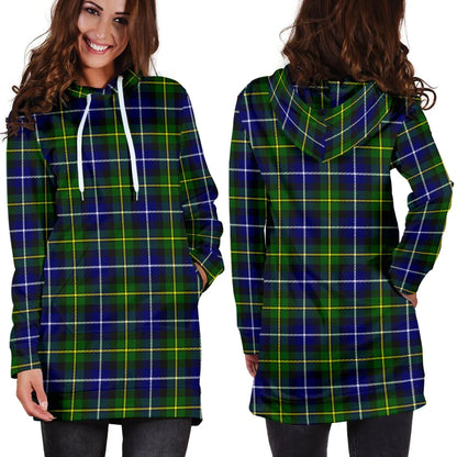 MacNeill of Barra Modern Tartan Plaid Hoodie Dress