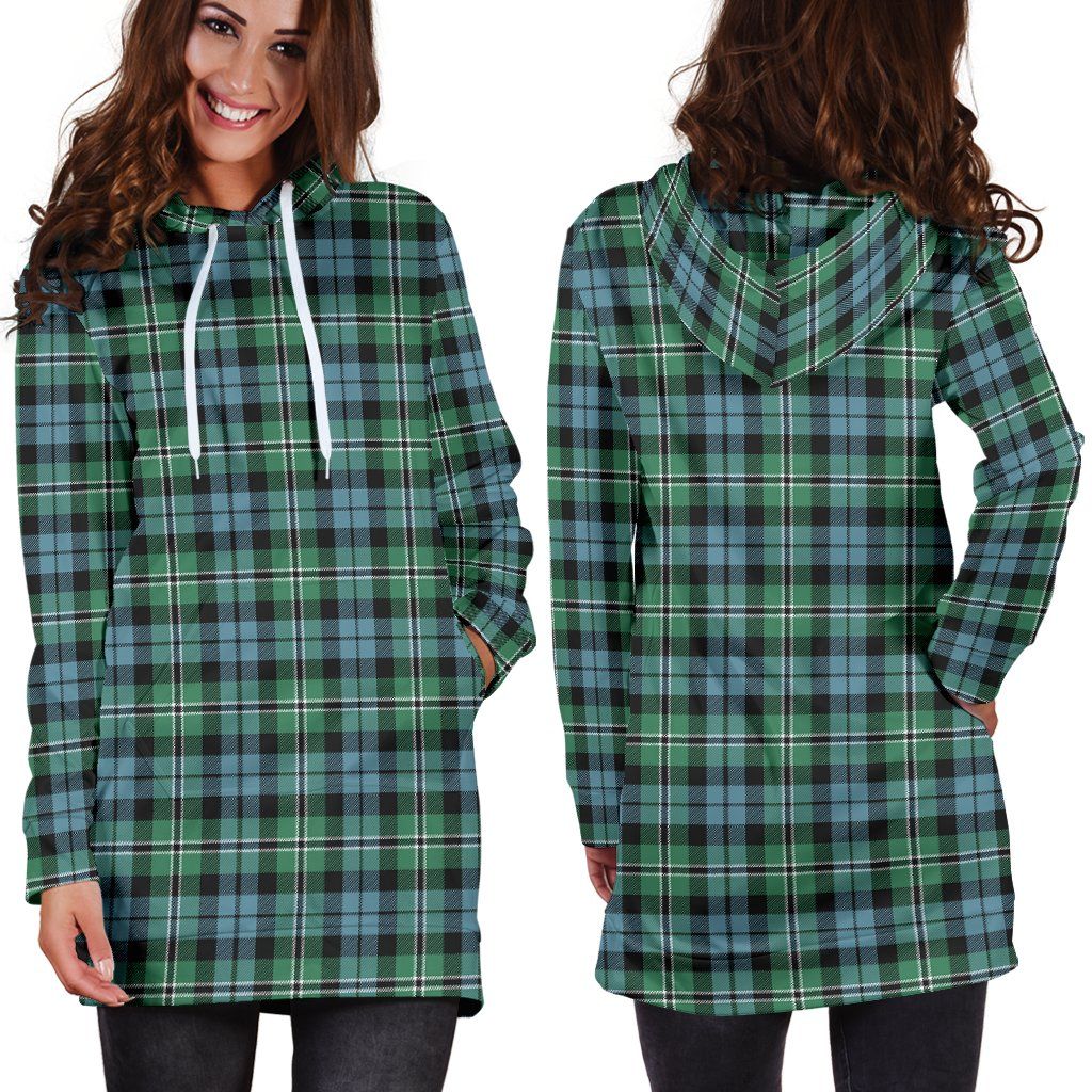 Melville Tartan Plaid Hoodie Dress