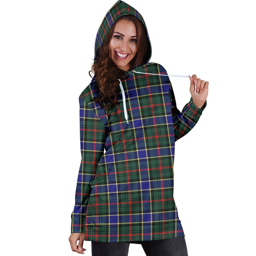 Ogilvie Hunting Modern Tartan Plaid Hoodie Dress