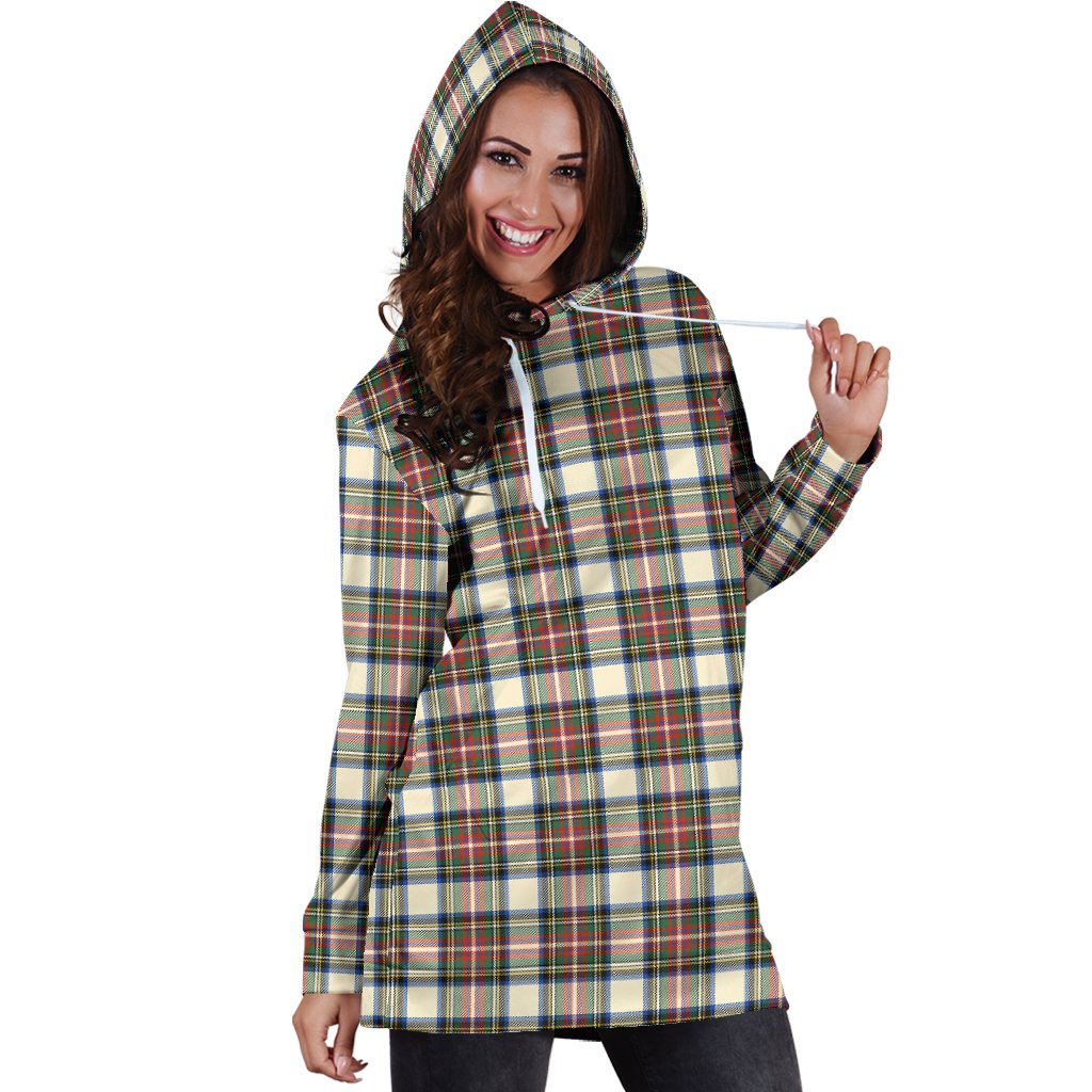 Stewart Dress Ancient Tartan Plaid Hoodie Dress