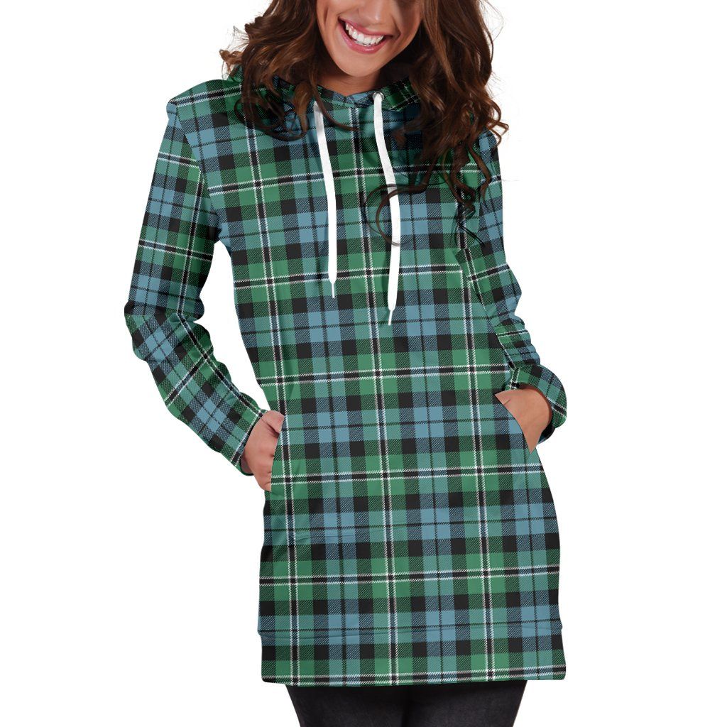 Melville Tartan Plaid Hoodie Dress