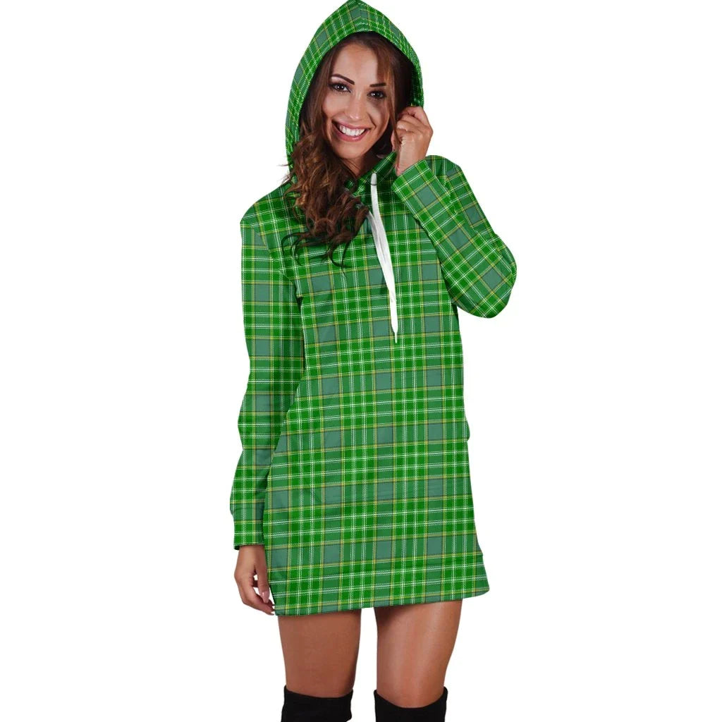 Currie Tartan Plaid Hoodie Dress