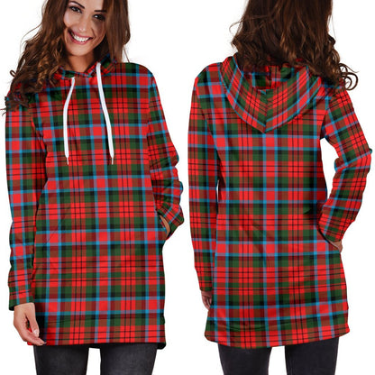 MacDuff Modern Tartan Plaid Hoodie Dress