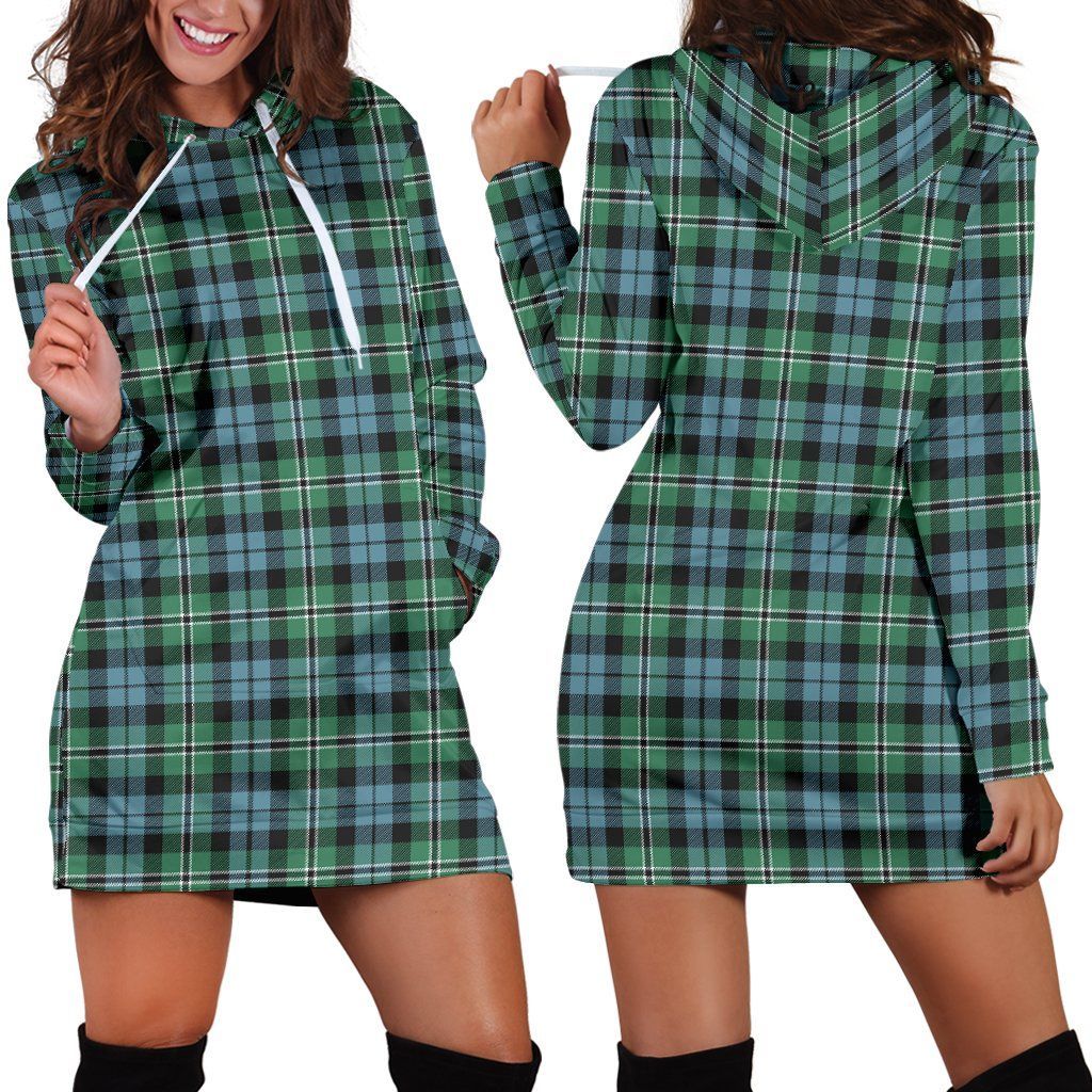 Melville Tartan Plaid Hoodie Dress