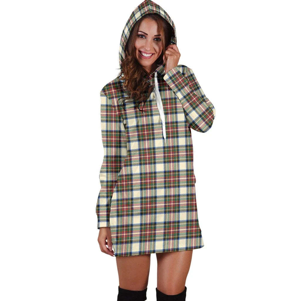 Stewart Dress Ancient Tartan Plaid Hoodie Dress